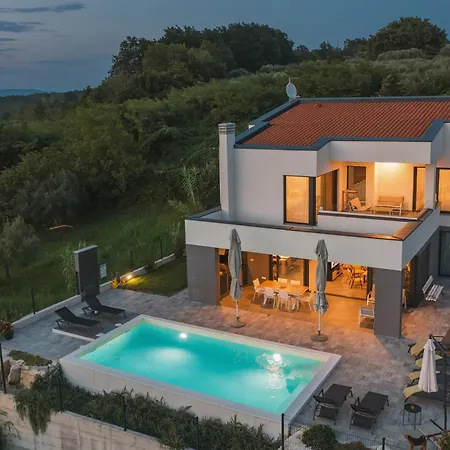Boiky - Private Pool And Amazing Sea View, Istria ヴィラ Materada