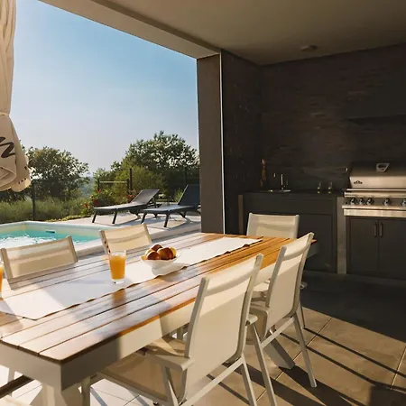 Boiky - Private Pool And Amazing Sea View, Istria Villa