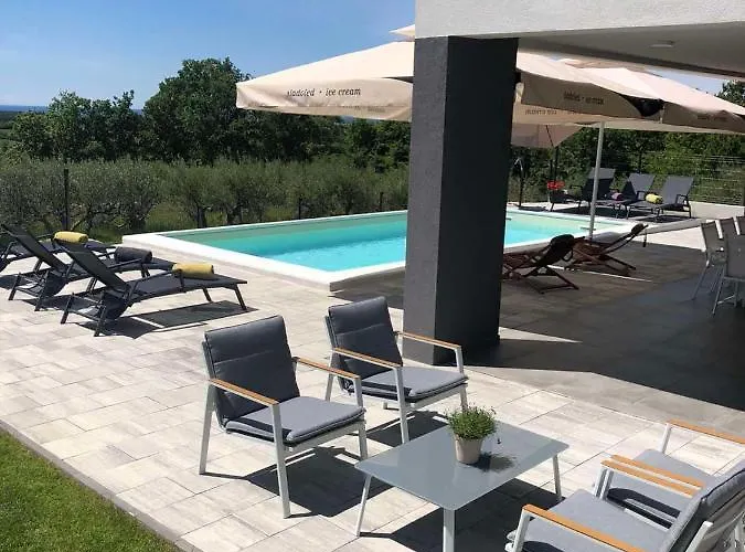 Boiky - Private Pool And Amazing Sea View, Istria Villa